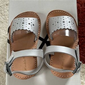 Freshly Picked Laguna sandal in silver size 4. Brand new!